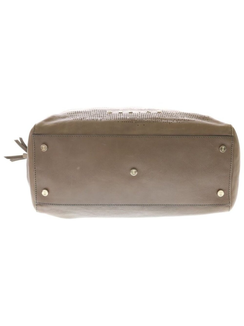 Celine Boogie Boston Bag Beige Brown Leather Gold - Picture 5 of 7